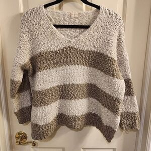 Altar'd state chunky knit sweater size sm/med